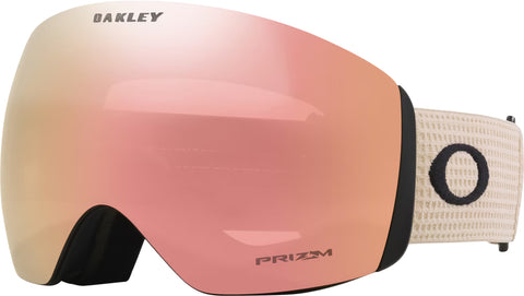 Oakley Lunettes de ski Flight Deck L - Humus Thermal - Verres Prizm Snow Black Iridium