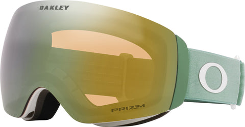 Oakley Lunettes de ski Flight Deck M - Jade - Lentille Prizm Sage Gold Iridium
