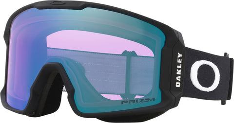 Oakley Lunettes de ski Line Miner M - Matte Black - Verres Prizm Snow Iced Iridium