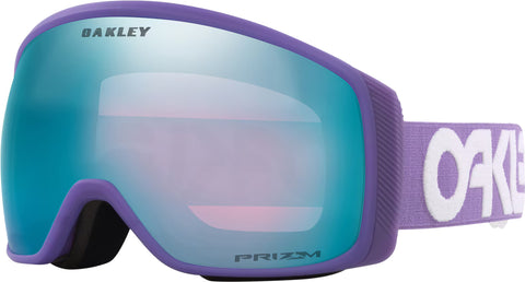 Oakley Lunettes de ski Flight Tracker M - Matte Lilac - Verres Prizm Snow Sapphire Iridium