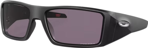 Oakley Lunettes de soleil Heliostat - Matte Black - Verres Prizm Grey - Homme