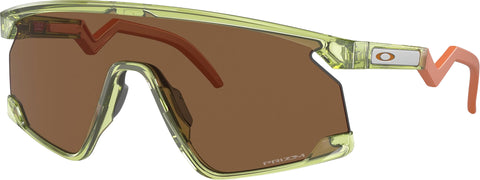 Oakley Lunettes de soleil BXTR Coalesce - Transparent Fern - Lentilles Prizm Bronze - Unisexe