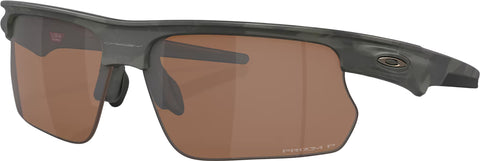 Oakley Lunettes de soleil BiSphaera - Matte Olive Camo - Lentilles polarisées Prizm Tungsten - Unisexe