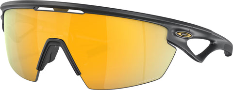 Oakley Lunettes de soleil Sphaera - Matte Carbon - Lentilles polarisées Prizm 24k - Unisexe