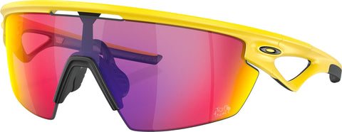 Oakley Lunettes de soleil 2024 Tour De France Sphaera - Matte Yellow - Lentilles Prizm Road - Unisexe