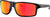 Oakley Lunettes de soleil Gibston XL - Matte Black - Verres Prizm Ruby Polarized - Unisexe - Matte Black