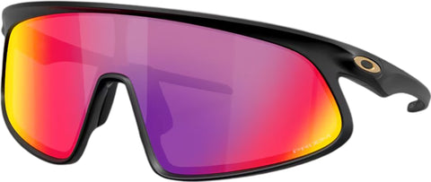 Oakley Lunettes de soleil RSLV - Matte Black - Verres Prizm Road - Unisexe