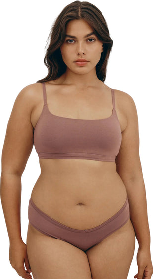 Organic Basics Culotte taille basse Flex - paquet de 3 - Femme