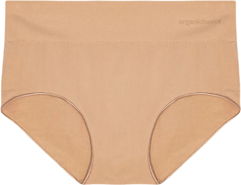 Organic Basics Culotte taille basse sans couture souple - Femme