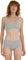 Organic Basics Soutien-gorge débardeur côtelée Core - Femme - Grey Melange