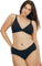 Organic Basics Soutien-gorge triangulaire Core - Femme - Black