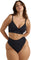 Organic Basics Soutien-gorge lisse rembourré - Femme - Black