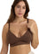 Organic Basics Soutien-gorge lisse rembourré - Femme - Walnut
