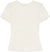 Organic Basics T-shirt Flex - Femme - Off White