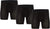 Organic Basics Boxeurs Premium Ensemble de 3 - Homme - Black - Black - Black