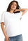 Organic Basics T-shirt ample True Heavy - Femme - White