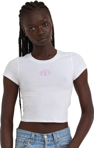 Organic Basics T-shirt court papillon Core - Femme