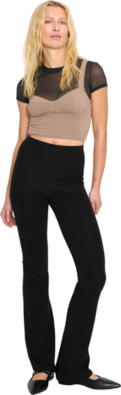 Organic Basics Pantalon évasé Core - Femme