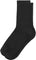 Organic Basics Chaussettes mi-mollet en côte paquet de 3 Core - Black