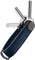 Orbitkey Organisateur de clés en cuir Saffiano - Unisexe - Oxford Navy