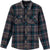 O'Neill Chemise tissé à manches longues à carreaux Glacier Superfleece - Homme - Graphite