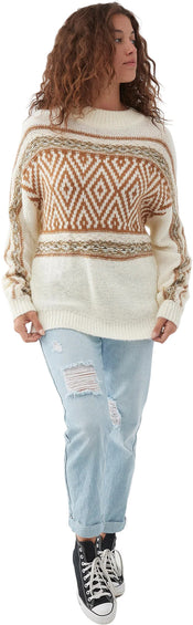 O'Neill Chandail à manches longues et col montant Floyd Argyle - Femme