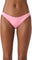 O'Neill Bas de bikini Saltwater Solids Rib Rockley - Femme - Sachet Pink