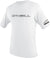 O'Neill Wetsuits, LLC Maillot solaire à manches courtes Basic Skins 50+ - Homme - White