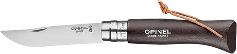 Opinel Couteau N°08 Brown Laminated Birch
