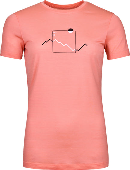 Ortovox T-shirt à manches courtes 150 Cool Peak Focus - Femme