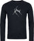 Ortovox T-shirt à manches longues 185 Merino MTN Cutout - Homme - Black Raven