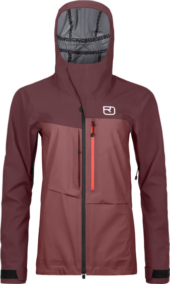 Ortovox Manteau coquille rigide 3 couches Ravine - Femme