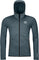 Ortovox Chandail à capuchon en molleton - Homme - Dark Arctic Grey