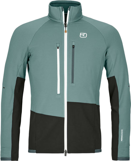 Ortovox Manteau en molleton côtelé - Homme