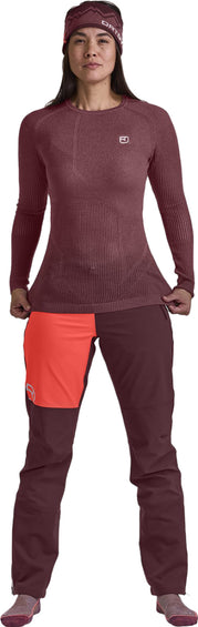 Ortovox Couche de base pour le haut à manches longues Merino Thermovent - Femme