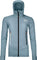 Ortovox Manteau hybride Swisswool Col Becchei - Femme - Glacier Grey