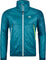 Ortovox Manteau Swisswool Piz Vial - Homme - Mountain Blue