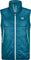 Ortovox Veste Swisswool Piz Vial - Homme - Petrol Blue