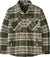 Patagonia Chemise en flanelle isolé Fjord - Homme - Ashore - Old Growth Green