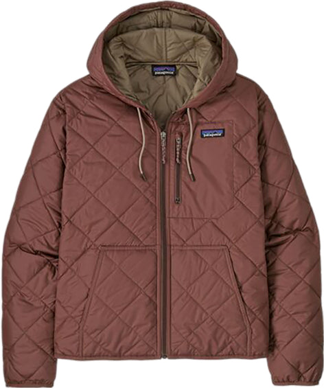 Patagonia Blouson aviateur à capuchon matelassé Diamond - Femme