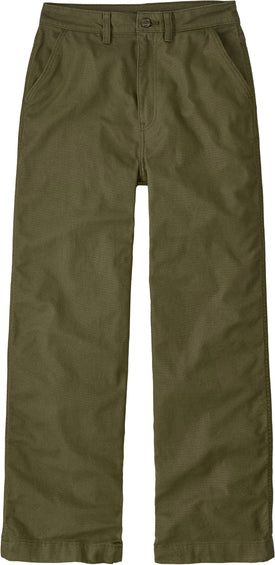 Patagonia Pantalon à jambe large en toile Point Reyes - Femme