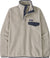 Patagonia Chandail léger en molleton Synchilla Snap-T - Homme - Oatmeal Heather - Smolder Blue