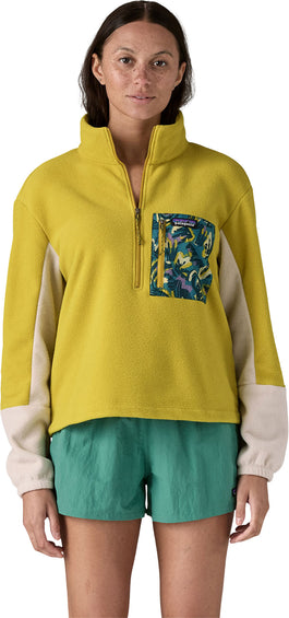 Patagonia Chandail en molleton à demi-glissière Microdini - Femme