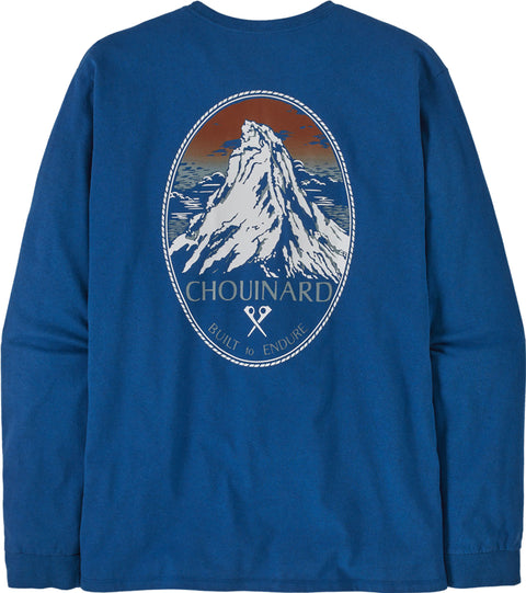 Patagonia T-shirt à manches longues Chouinard Crest Responsibili-Tee - Homme