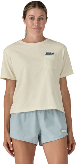 Patagonia T-shirt à poche Seadaze Easy-Cut Responsibili-Tee - Femme