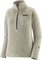 Patagonia Chandail en molleton à col à glissière R1 Air - Femme - Wool White