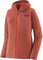 Patagonia Chandail à capuchon à glissière pleine longueur R1 Air - Femme - Potters Red