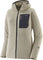 Patagonia Chandail à capuchon à glissière pleine longueur R1 Air - Femme - Wool White