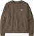 Patagonia Chandail à col rond essentiel en coton Regenerative Organic Certified - Femme - Marlow Brown