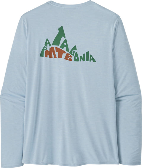 Patagonia Haut graphique à manches longues Capilene Cool Daily - Homme